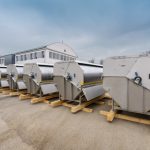 External Rotary Separation Dewatering Screen