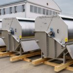 External Rotary Separation Dewatering Screen