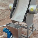 Vibrating Rundown Parabolic Separation Dewatering Screen